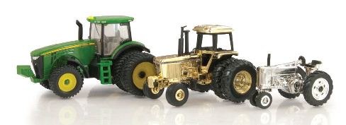 1/64 John Deere 175th Anniversary Heritage Tractor Set (8335R, 4440 & 60) - Ertl