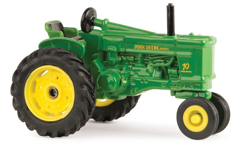1/64 John Deere Model 70 Diesel NF Tractor - Ertl 70th Anniversary