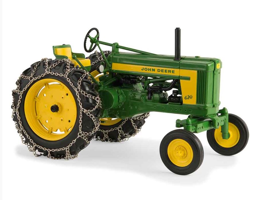 1/16 John Deere 620 WF Tractor w Chains, Prestige Series - Ertl