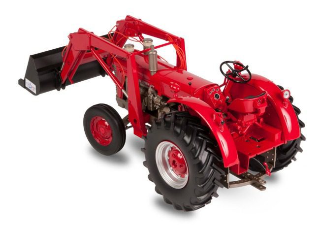 1/16 Massey Ferguson 98 Tractor w GM Diesel & Loader, 2014 World Pork Expo - SpecCast